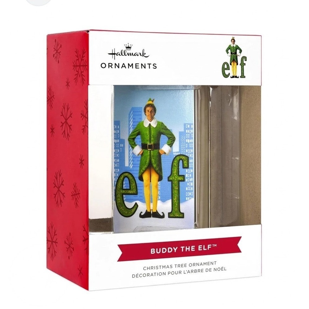 Hallmark Buddy The Elf Christmas Tree Ornament Does Somebody Need A Hug Movie